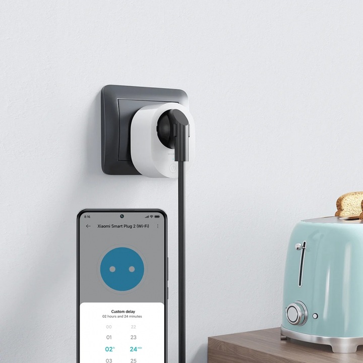 Actual product image Xiaomi Smart Plug 2 Wi-Fi EU