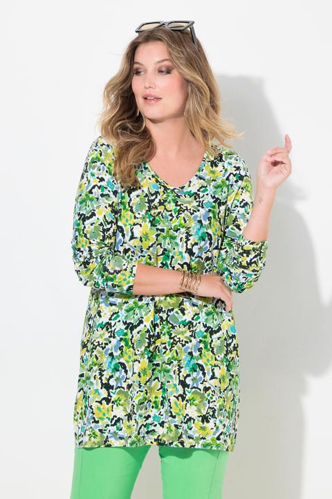 Produktbild Miamoda Langarmshirt, Blumenmuster (44)