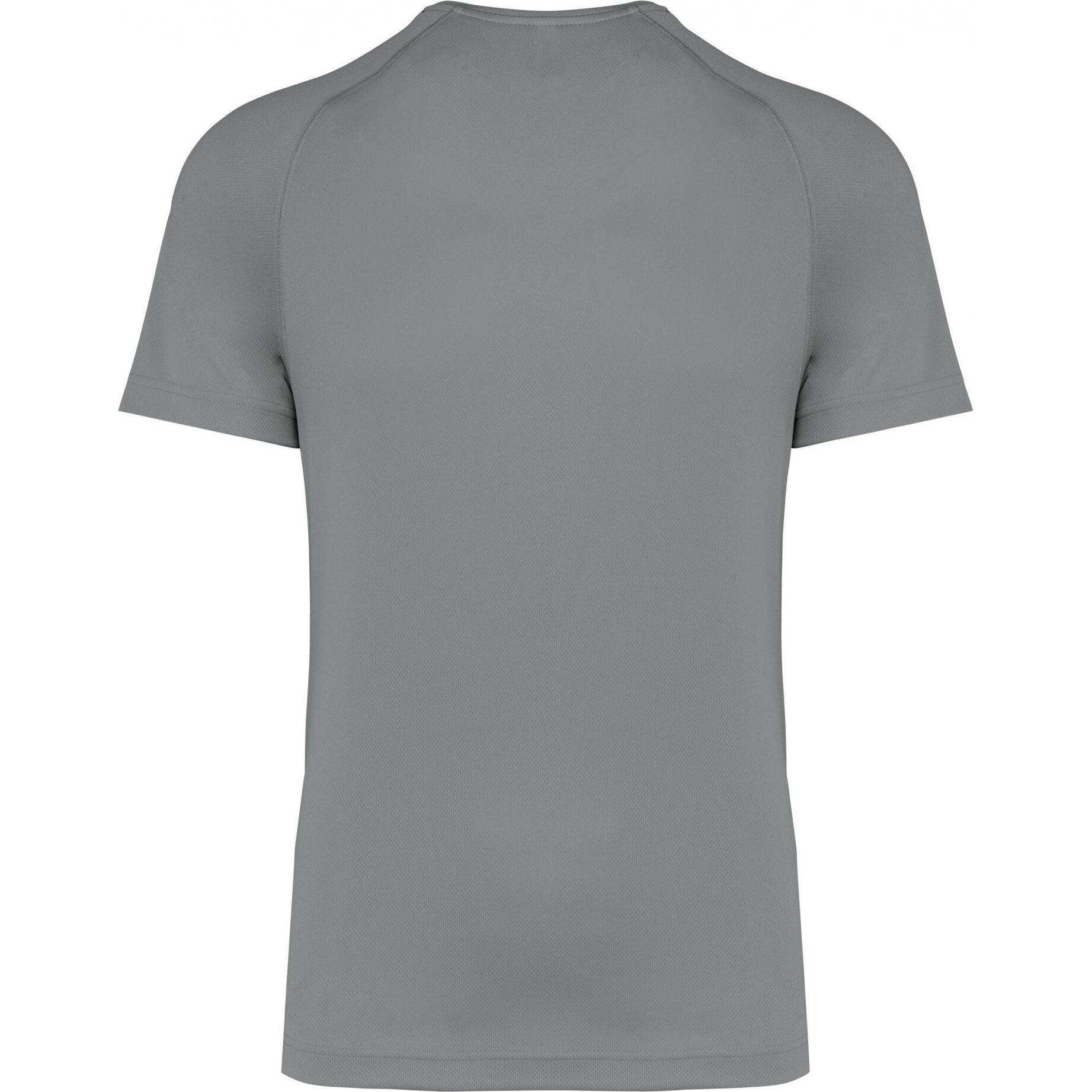Thumbnail - Proact, Herren, Sportshirt, Recyceltes Rundhalstrikot (L), Grau, L