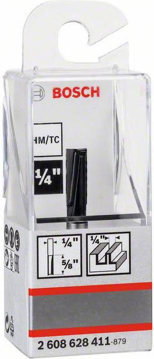 Actual product image Bosch Professional Zubehör Grooving cutter, 1/4-inch, D1 6.35 mm, L 15.7 mm, G 48 mm. For hand routers