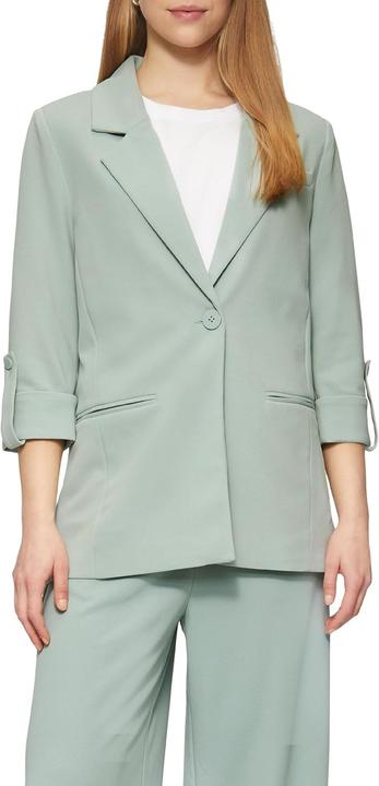 Image du produit s.Oliver Indoor-Blazer Interlock-Blazer mit Krempelarm (38)