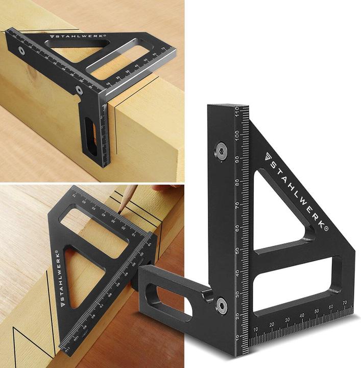 Immagine prodotto Stahlwerk Angolo obliquo con battuta Angolo 3D Triangolo obliquo Angolo in alluminio