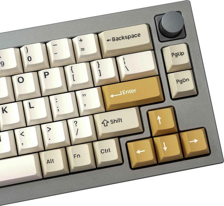 Actual product image Keychron Key DouShot PBT Camel Full OEM US PBT-14