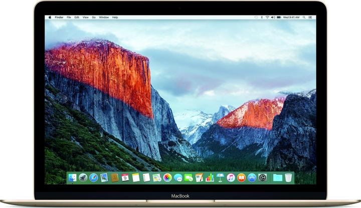 Apple MacBook Gold (12", Intel Core M3, 8 GB, 256 GB, CH)