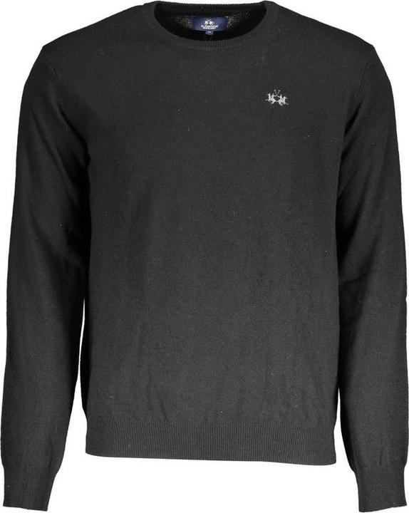 Image du produit La Martina Schwarzer Wollpullover (XXL)