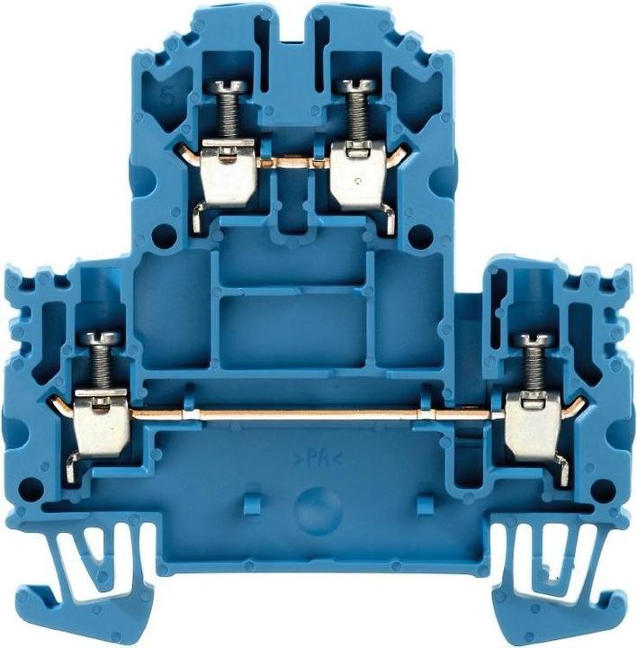 Produktbild Weidmüller Double-tier terminal, Screw WDK 2.5N BL