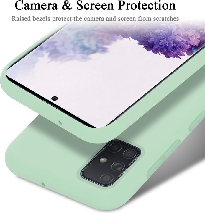 Produktbild Cadorabo TPU Liquid Silicone Case Cover (Samsung Galaxy A71)