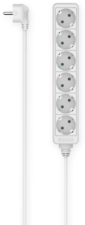 Produktbild Hama 00223006 Intelligente Steckerleiste 6 AC-Ausgänge 1,4 m (6x, 1.40 m)