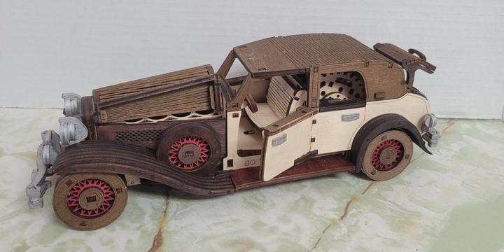 Produktbild Eco Wood Art Ferdinand Oldtimer - 3D Holzbausatz
