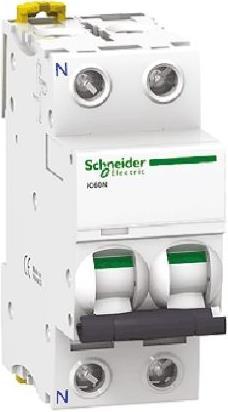Produktbild Schneider Electric Acti9 iC60N MCB 1+N Pole 4A Curve C