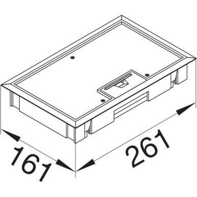 Thumbnail - Hager, Zubehör Elektroinstallation, KDE04089005