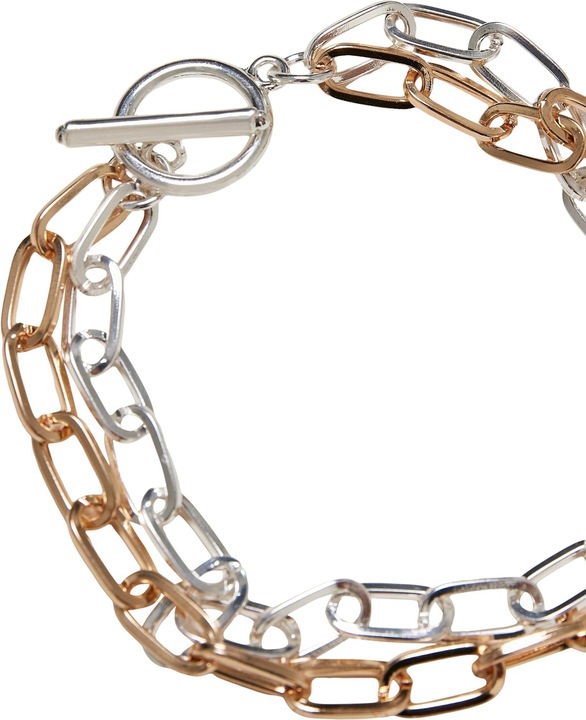 Produktbild Urban Classics Bicolor Layering Bracelet (100% Iron)