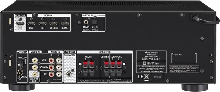 Produktbild Pioneer Vsx-330-K (5.1 Kanal, FM)