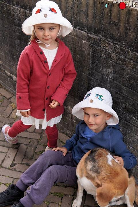 Produktbild ManyMonths Summer Hat Eco Hanf - Natural Ladybug