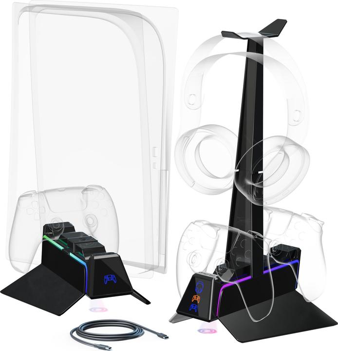 Oniverse Ps5 Fast Charging Station - Black (PS5)