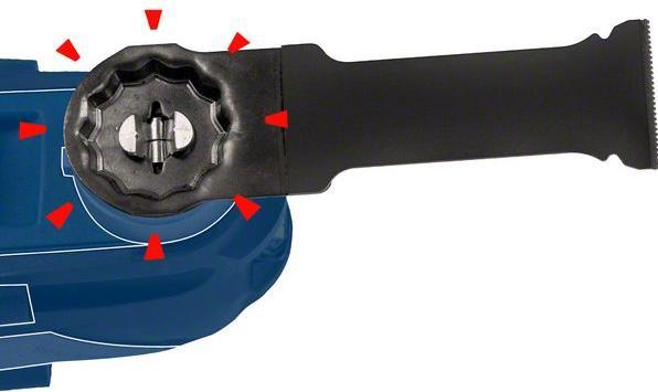 Produktbild Bosch Professional Zubehör EXPERT Corner Blade MATI 68 RD4 Blatt für Multifunktionswerkzeuge, 68 x 30 mm