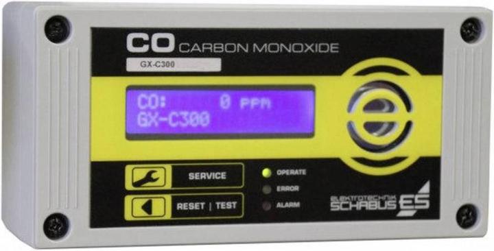 Actual product image Schabus Gas detector Professional CO warning device GX C300