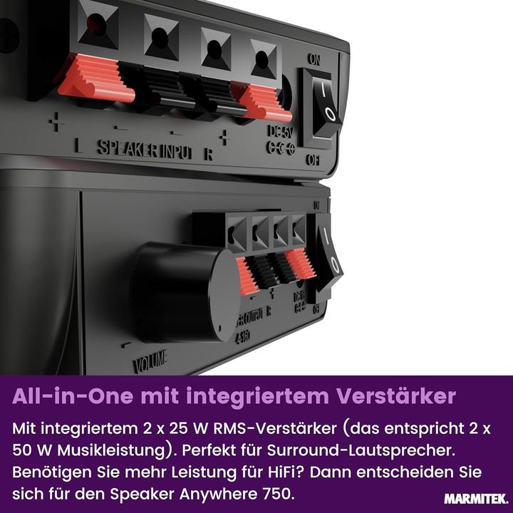 Produktbild Marmitek - Speaker Anywhere 650 - Wireless speakers connection (30 m)