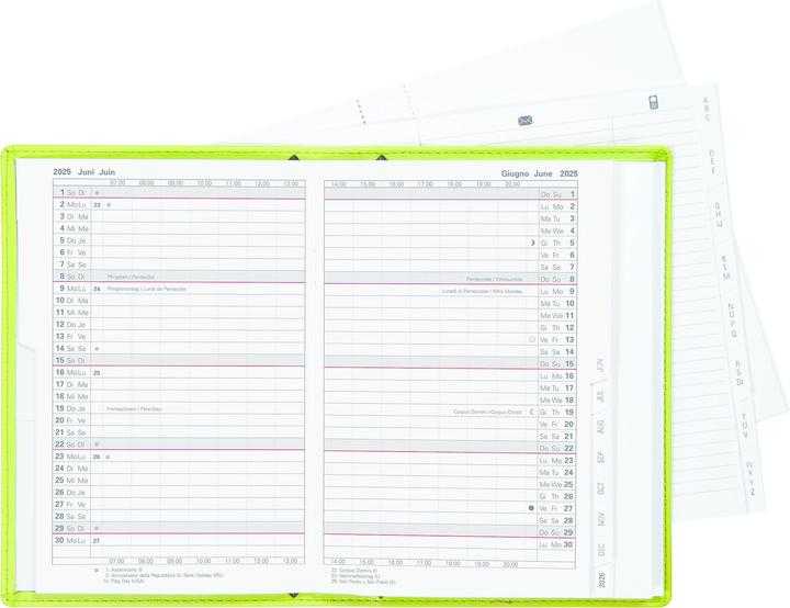 Valori nutrizionali e ingredienti Biella Pianificatore per signora (10,6 x 15,3 cm, 1 giorno / 1 pagina)