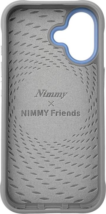 Produktbild Nimmy Etui Big Eyed Pet 2.0 Dog do iPhone 17 szary (Apple iPhone 17)