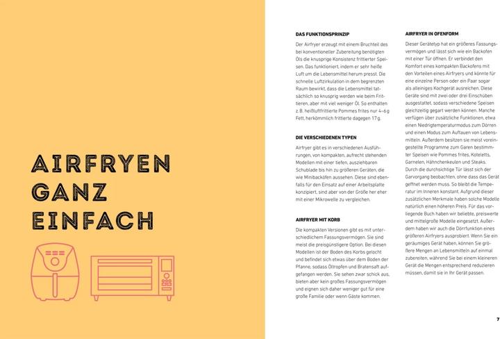 Produktbild Das ultimative Airfryer Kochbuch (Deutsch, Wiebke Krabbe, 2023)