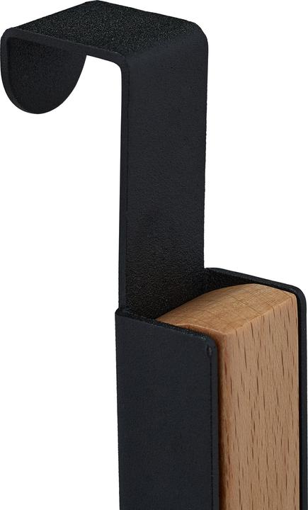 Actual product image Relaxdays 2x door coat rack