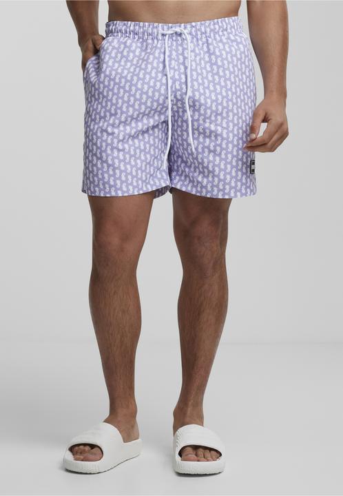 Produktbild Urban Classics Pattern Swim Shorts - 4984 (4XL)