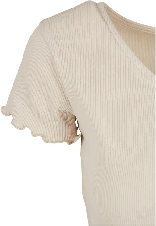 Produktbild Urban Classics Ladies Cropped Button Up Rib Tee - 12114 (4XL)
