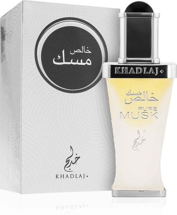 Actual product image Khadlaj Pure Musk Concentrated Perfumed Oil (Extrait De Parfum, 20 ml)