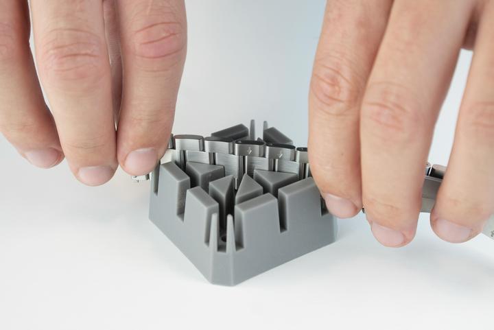 Actual product image Withings Metal bracelet, 20mm, Steel HR and ScanWatch, silver (20 mm, Stainless steel)