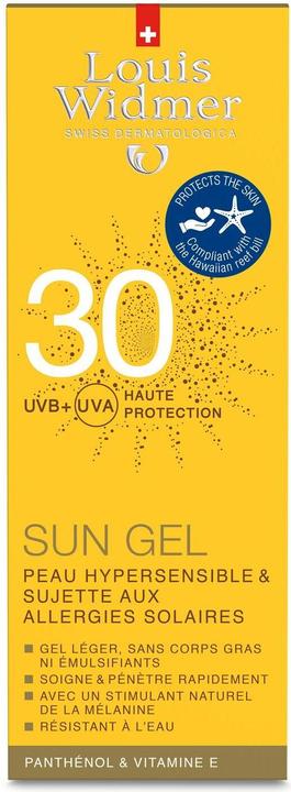 Immagine prodotto Louis Widmer Gel solare profumato (Gel solare, SPF 30, 100 ml, 142 g)