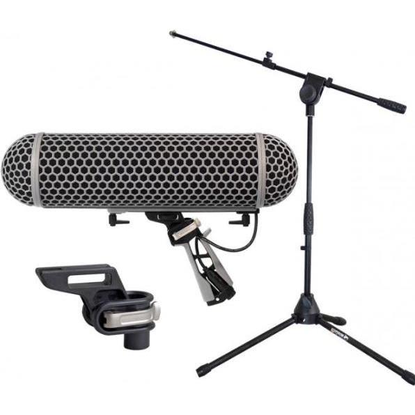 Thumbnail - RØDE Blimp mit Mount und Mikrofonstativ, Mikrofon