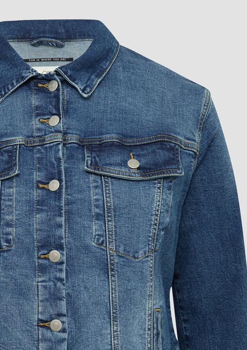 Immagine prodotto S.Oliver Indoor-Jacke Schmal geschnittene Denimjacke in authentischer Waschung (54)