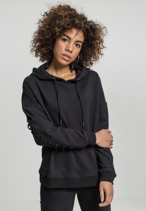 Image du produit Urban Classics Ladies Laced-Up Hoody (XS)