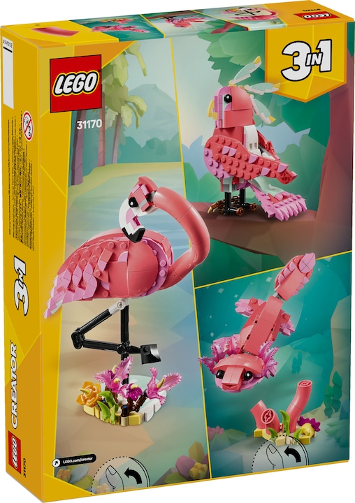 Immagine prodotto LEGO Wilde Tiere: Rosa Flamingo (31170, LEGO Creator Expert)