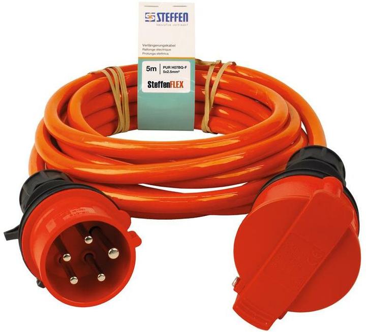 Actual product image Steffen Verlängerungskabel (5 m, CEE 16/5)