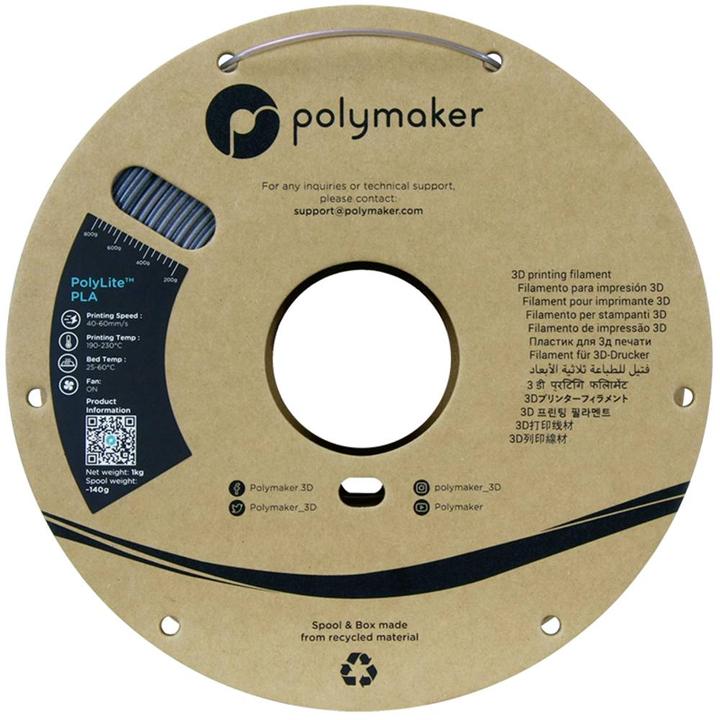 Actual product image Polymaker PolyLite PLA Starlight (PLA, 1.75 mm, 1000 g, Multicoloured)