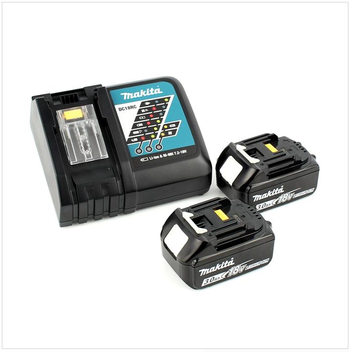 Image du produit Makita DTD 154 RFJ 18 V Li-Ion Visseuse à chocs sans fil avec boîtier MakPac + 2x Batteries BL1830 3