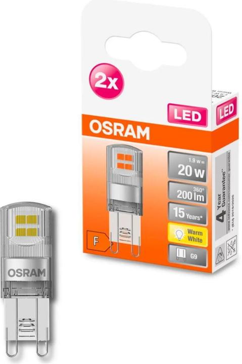 Actual product image Osram Led Pin (G9, 1.90 W, 200 lm, 2 x, F)