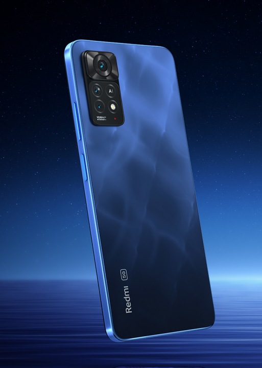 Immagine prodotto Xiaomi Redmi Note 11 Pro 5G (128 GB, Blu Atlantico, 6.67", Doppia SIM Ibrida, 108 Mpx, 5G)