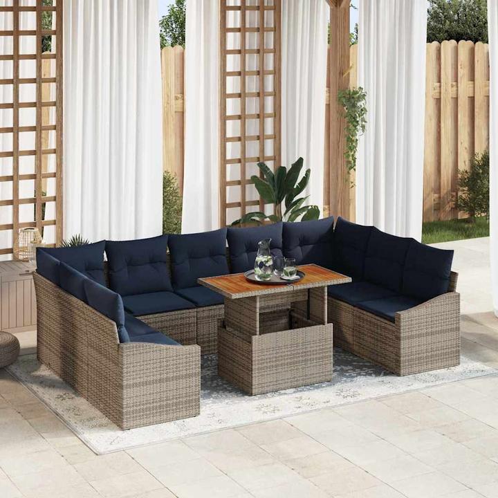 Actual product image vidaXL Garten-Sofa-Set