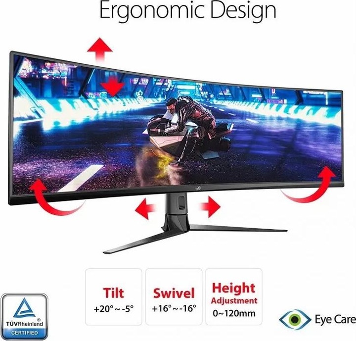 Produktbild ASUS ROG Strix XG49VQ (3840 x 1080 Pixel, 49")