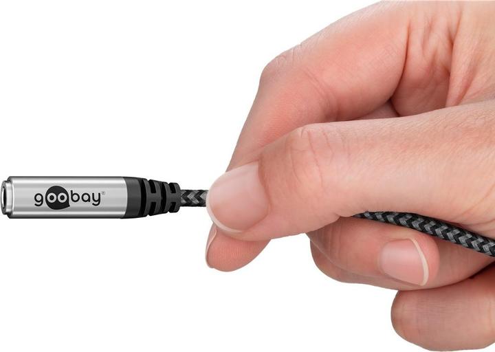 Image du produit Goobay Adaptateur USB-C vers jack (USB-C, Jack 3.5mm)