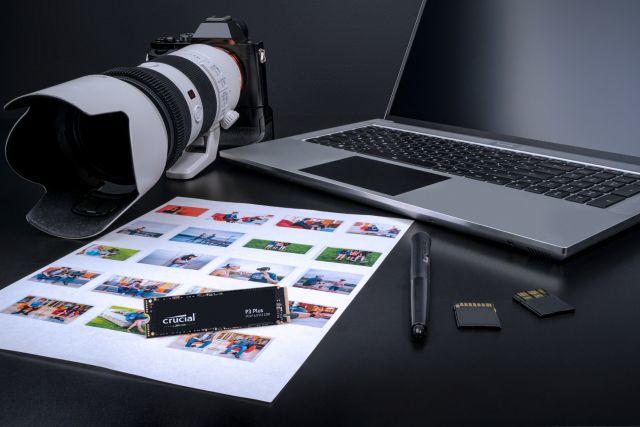 Actual product image Crucial P3 Plus (2000 GB, M.2 2280)