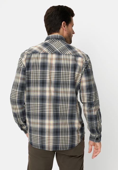 Image du produit Camel Active Langarm Hemd mit Kentkragen und Brusttaschen (L)