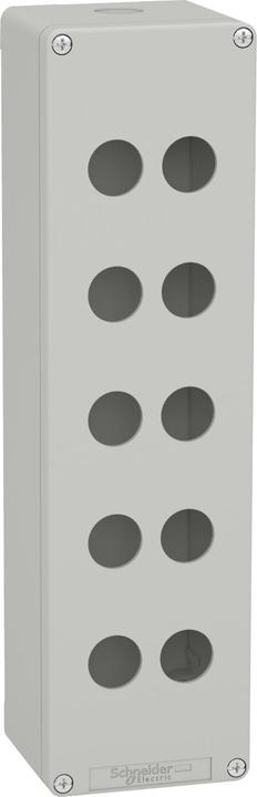 Actual product image Schneider Electric XAPD5510 Empty housing XAP metal grey for 12x22mm - CSA (Housing)