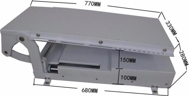 Immagine prodotto Multibrackets MB Staffa per soffitto -70", motorizzata, bianco/9585 (Soffitto, 50 kg, 32" - 70")