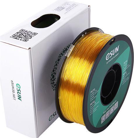 Immagine prodotto eSUN Filamento 3D PETG 1,75 mm giallo 1 kg (PETG, 1.75 mm, 1000 g, Giallo)