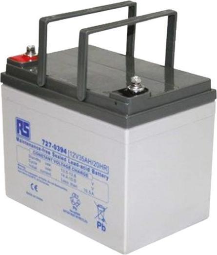 Actual product image Rs Pro Normal AGM 12V 35Ah battery (12 V, 35000 mAh)