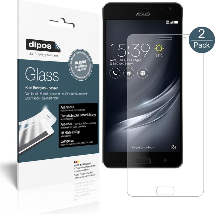 Actual product image Dipos Screen Protector Anti-Shock (1 Piece, ASUS ZenFone Ares)
